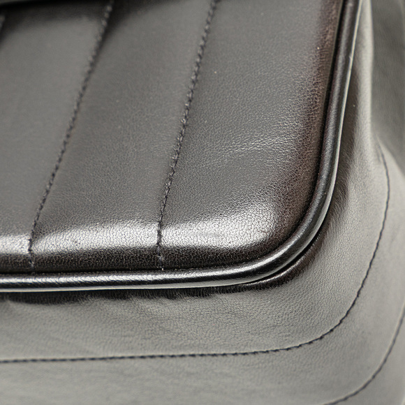 Pre-Loved Chanel Lambskin Mademoiselle Kelly Top Handle Bag - Picture 11 of 12